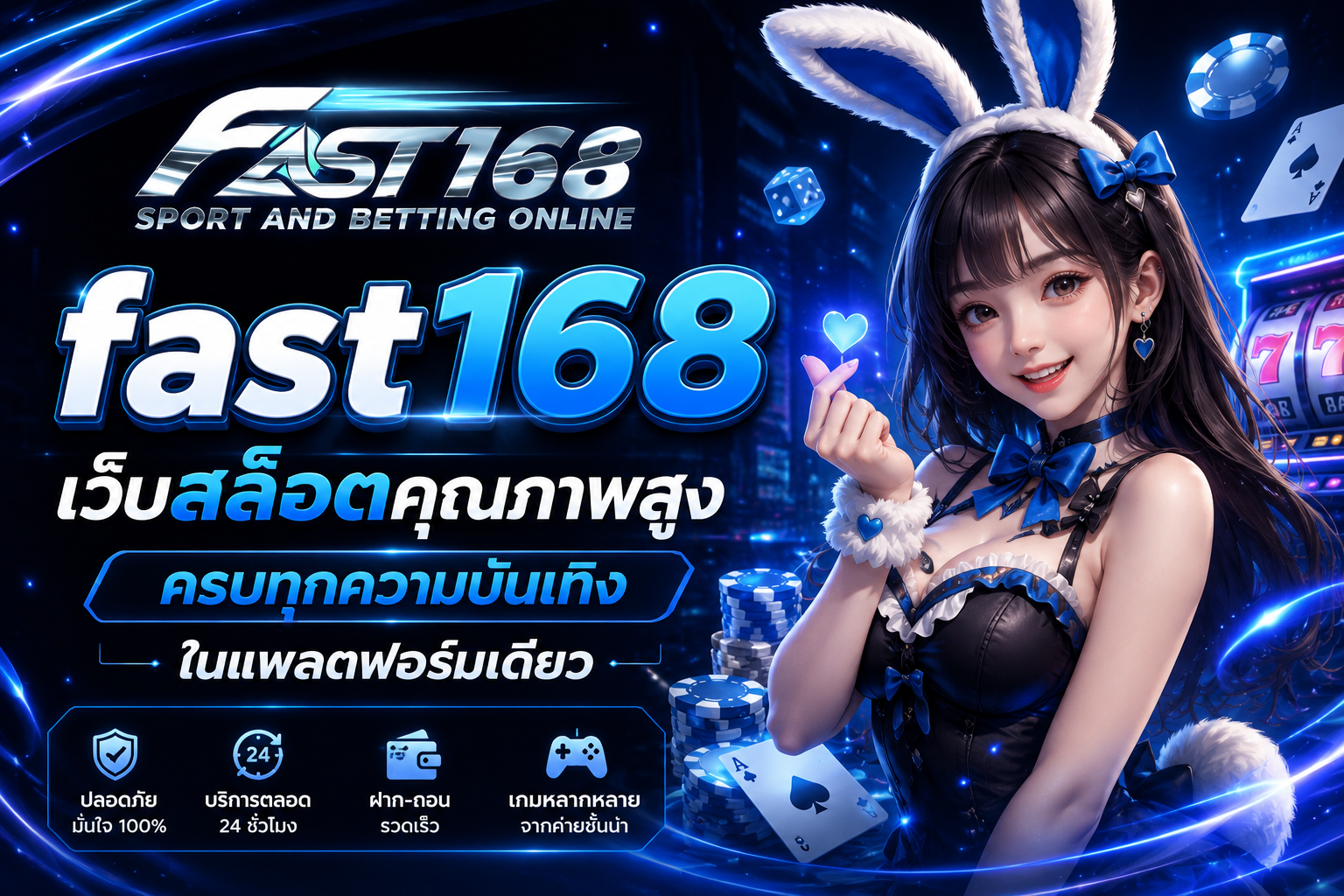 สล็อตเว็บตรง FAST168 มาตรฐานใหม่ของเว็บสล็อตยุคดิจิทัล